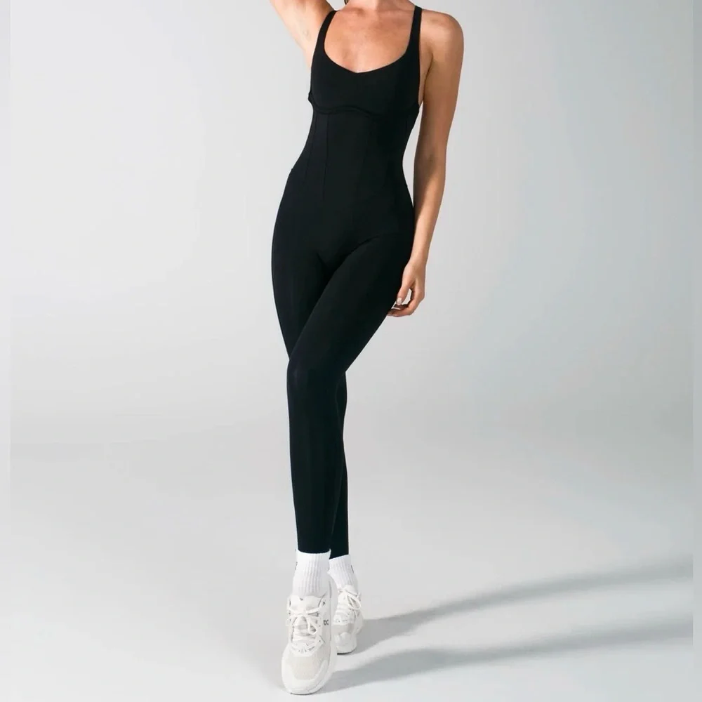 Buffbunny Corset Bodysuit - Onyx Black - Picture 1 of 7